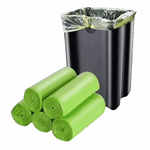 Compostable garbage bags
